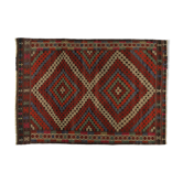 Tapis kilim anatolien fait à la main 252 cm x 172 cm
