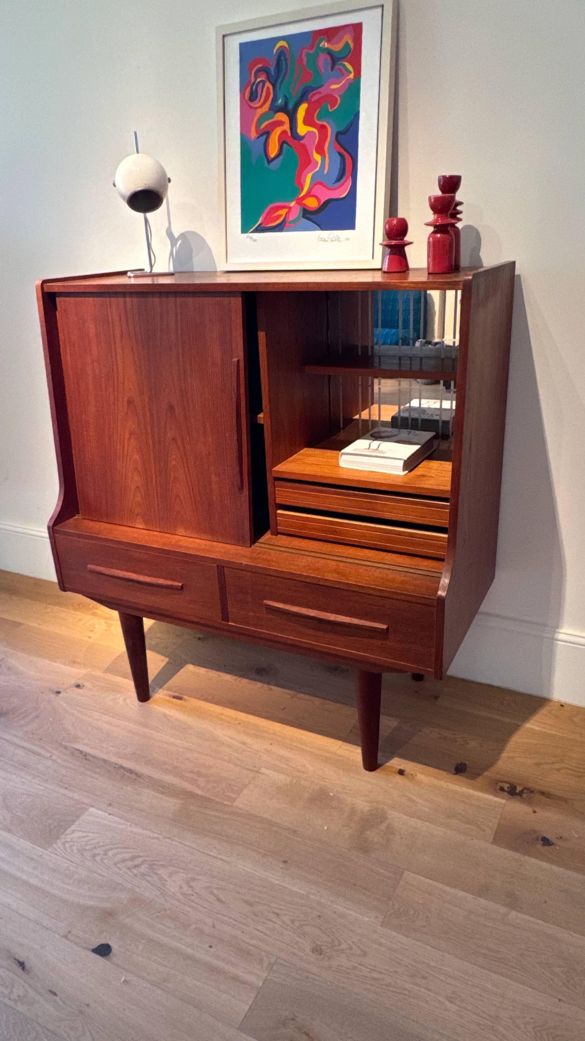 Buffet scandinave vintage en teck "Mads"