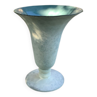 Vase verre Médicis vintage