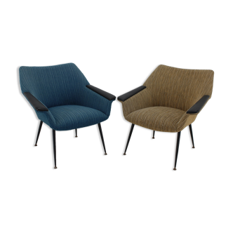 1960s Pair of Armchairs, Italy