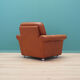 Fauteuil en cuir, design danois, années 60, production: Danemark