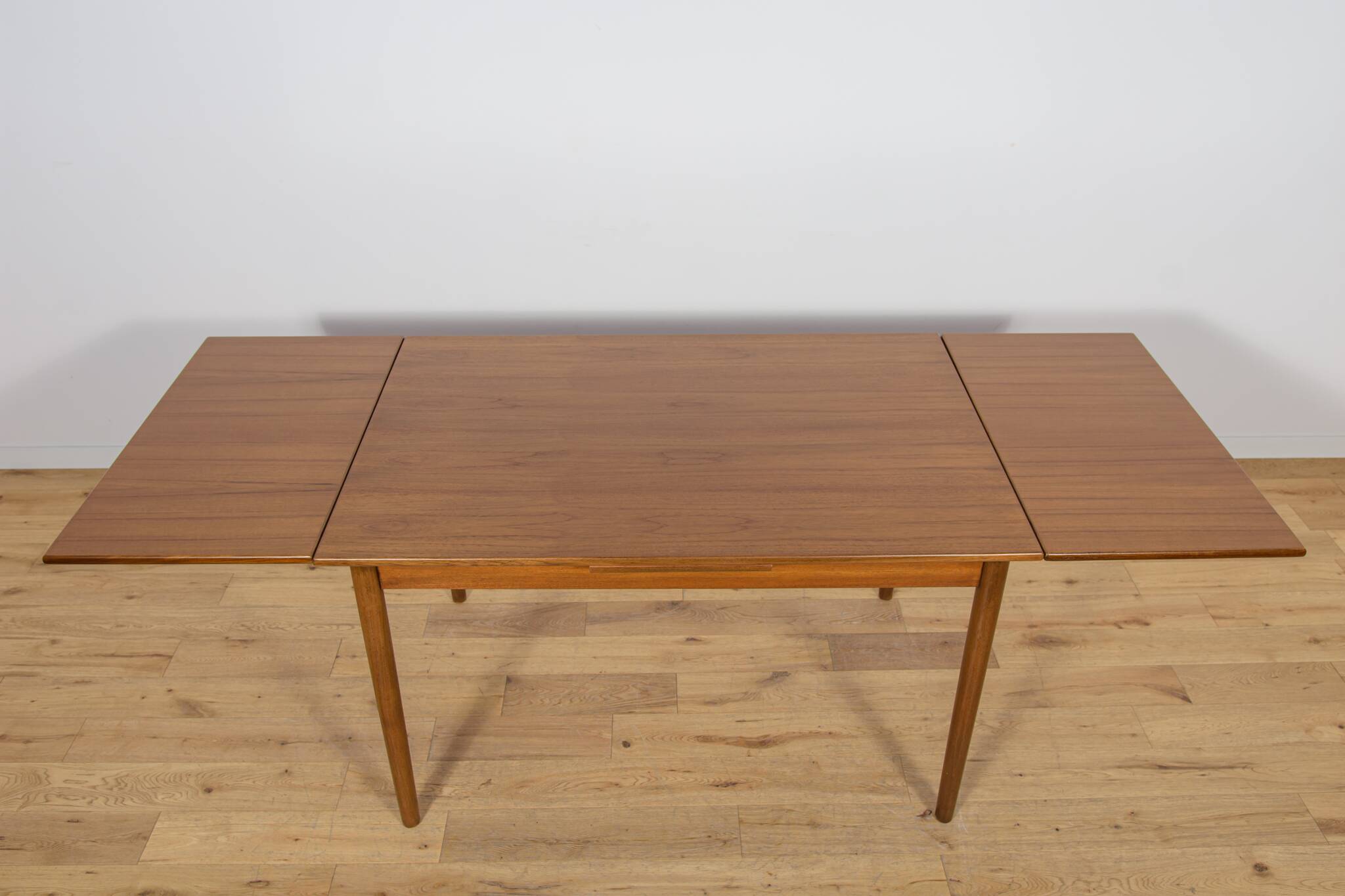 Table de salle à manger extensible en teck, style Mid-Century, Danemark, années 1960
