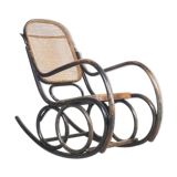 Classic Thonet bentwood rocking chair by Ton, 1950