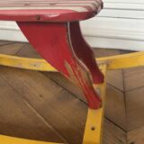 Wooden rocking horse