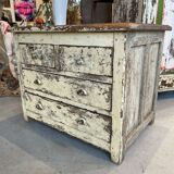 Commode en teck ancien