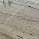 Travertine coffee table, Italian design of the 80s