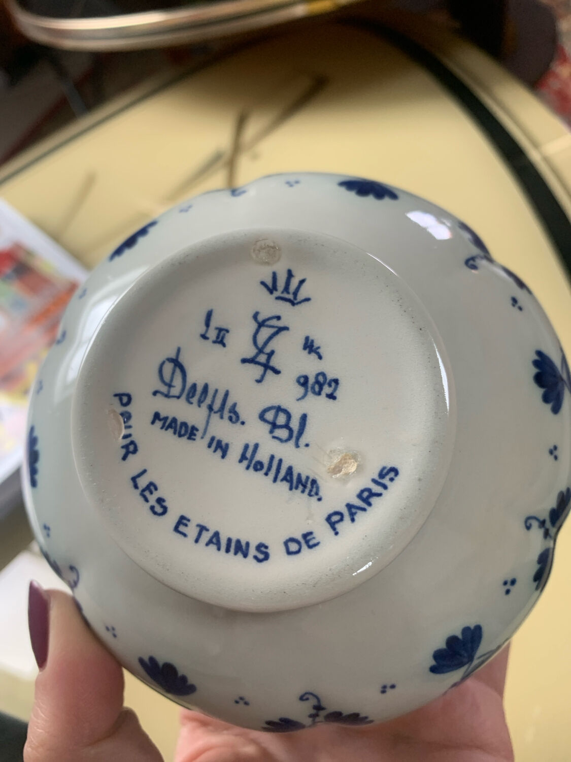 Delft tin-glazed pottery