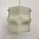 Mid-Century ice lucite pendant lamp , 1970s