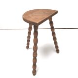 Pearl solid wood tripod stool