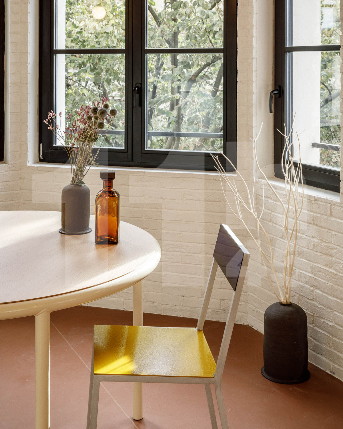 Table Muller Van Severen "wooden table round"