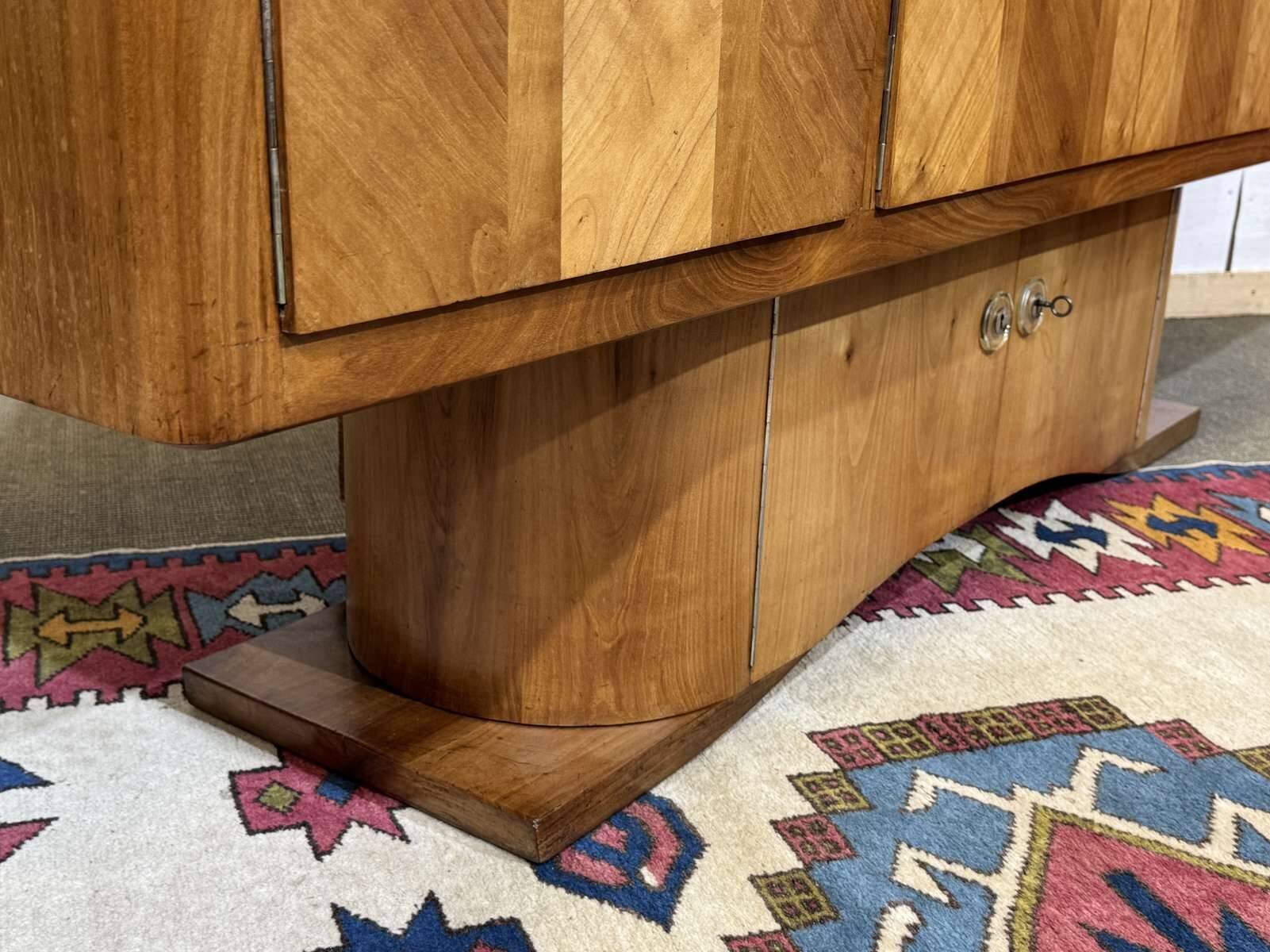 Art Deco enfilade signed Jorj Rual (1901-1986) dated 1935