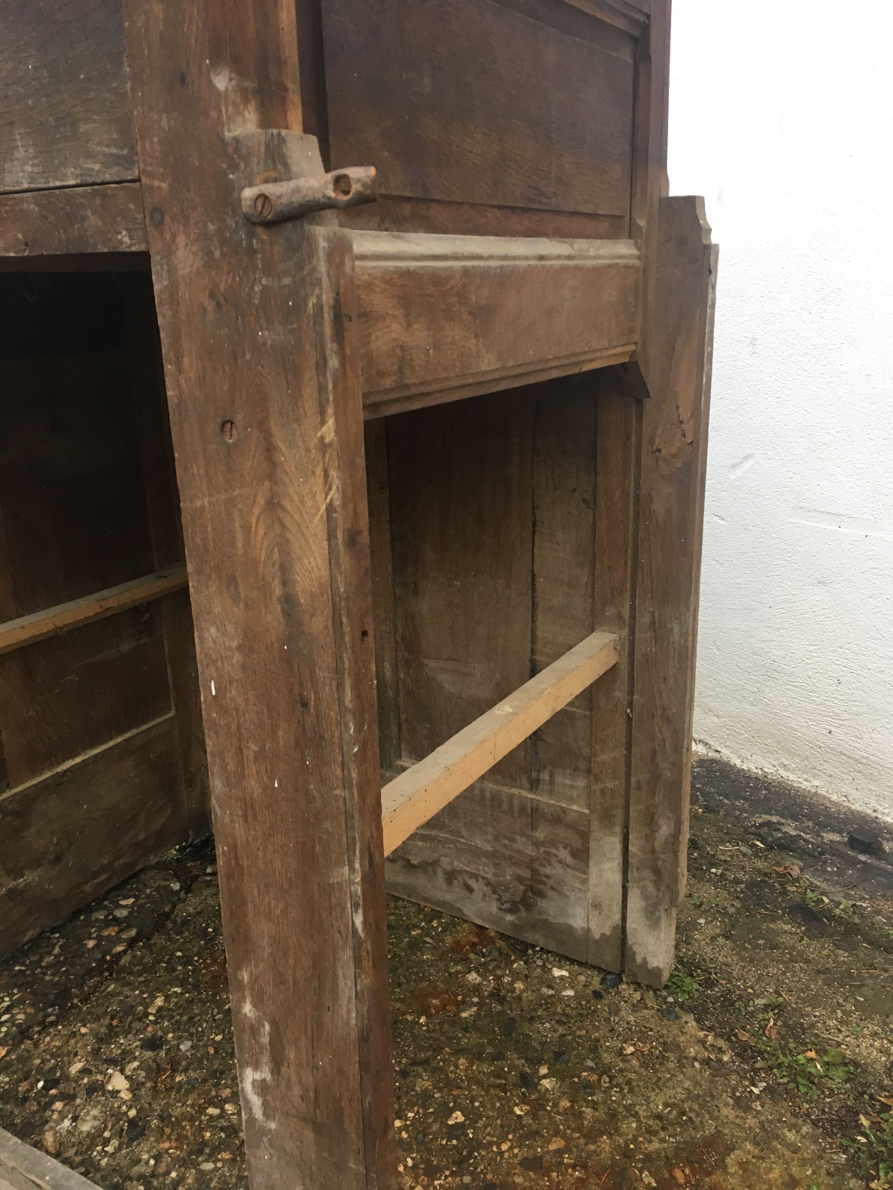 Former wooden store counter - craft furniture