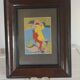 Pair of antique paintings – Russian illustrations – Pushkin – antique frames