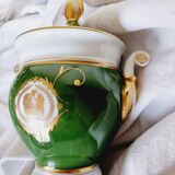 Limoges Porcelain Bombonera Lafarge or Empire Style Tibor or Napoleon