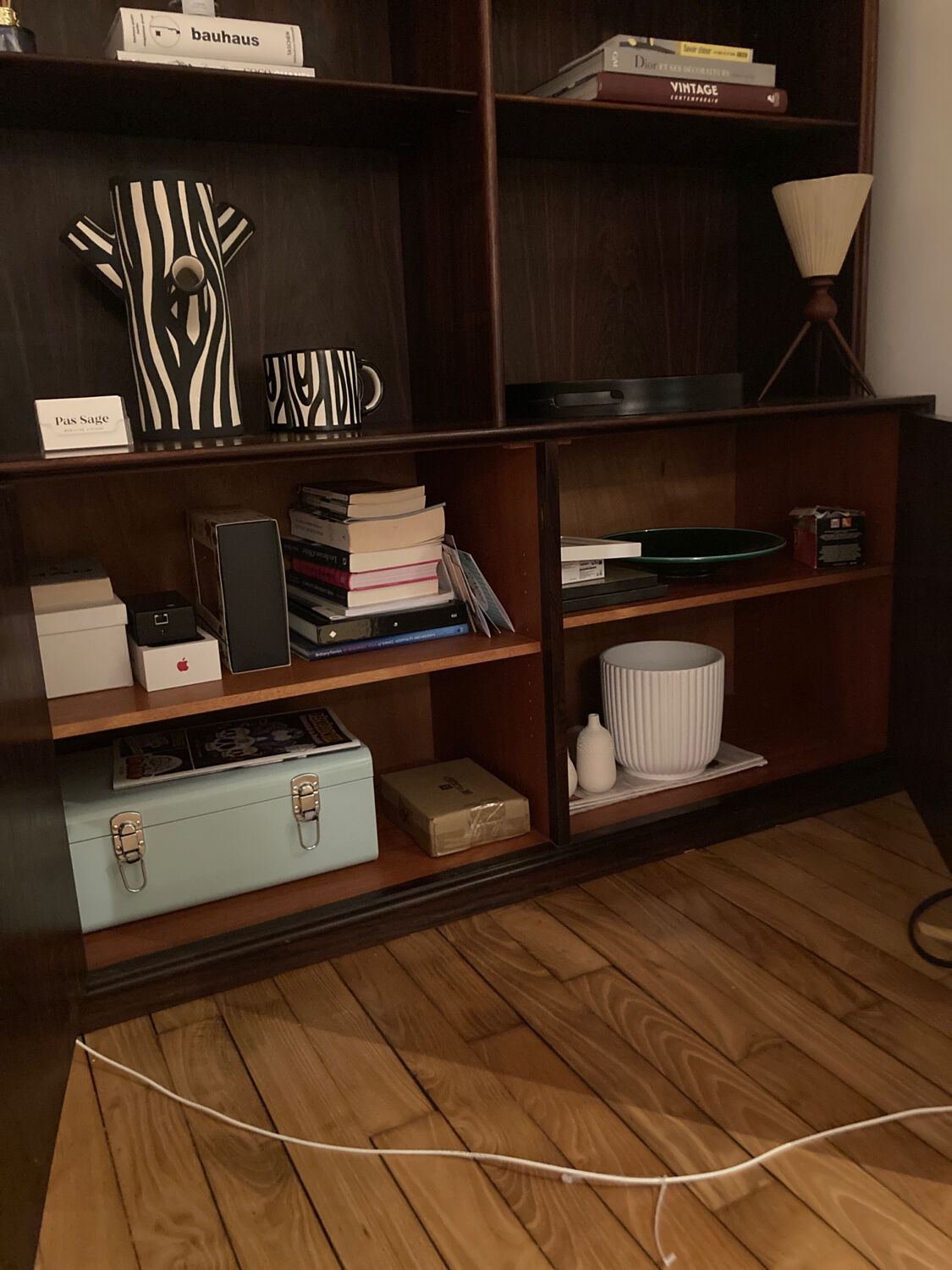 Danish vintage library