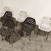 Vintage coquillage chairs by Pierre Guariche for Meurop, 1960