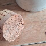 Stoneware mustard pot