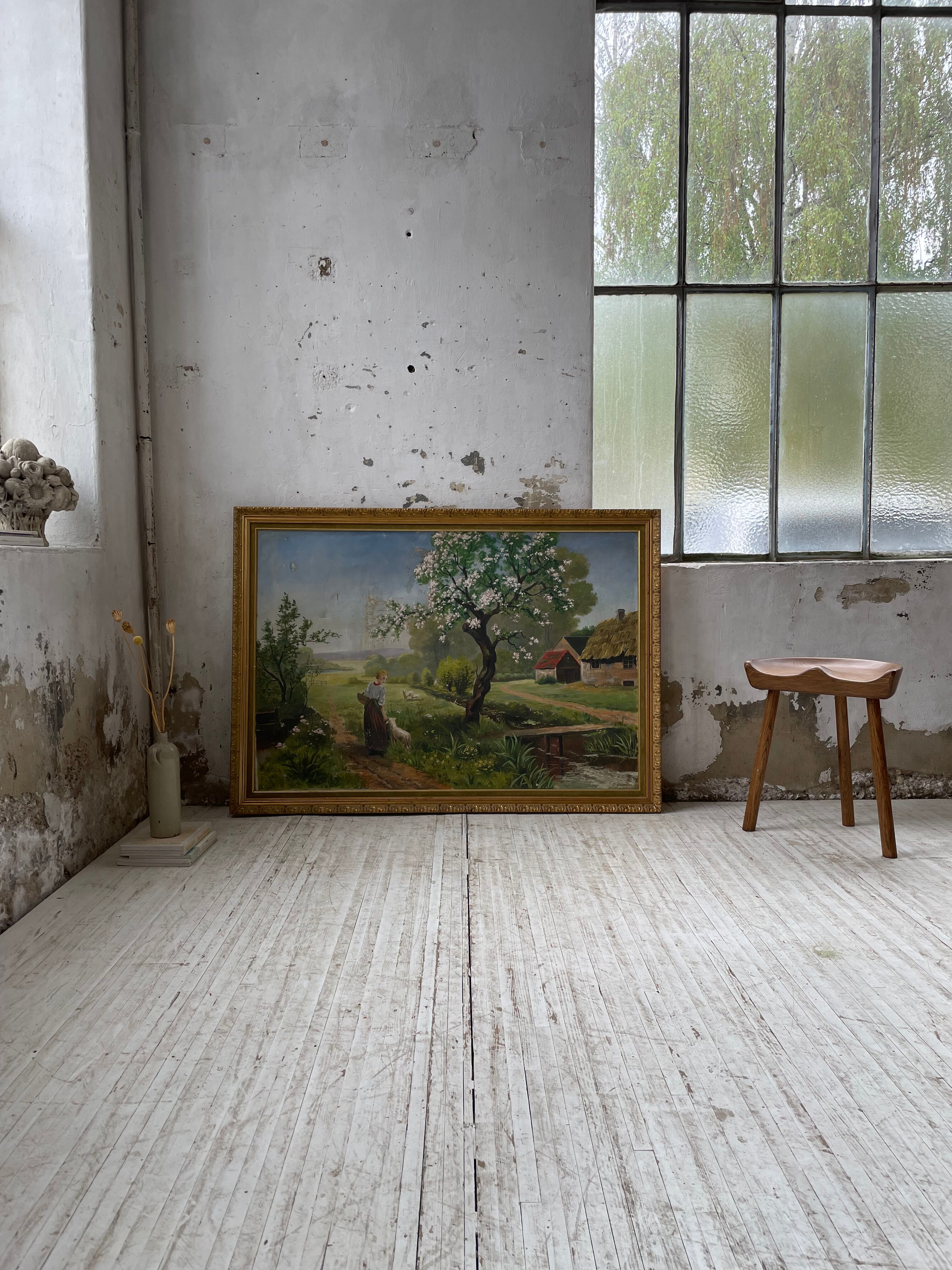 Oil painting canvas 1944 XL