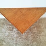 Oak tripod angle low table