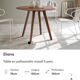 Solid rosewood table tikamoon