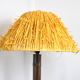 Rattan floor lamp 1970