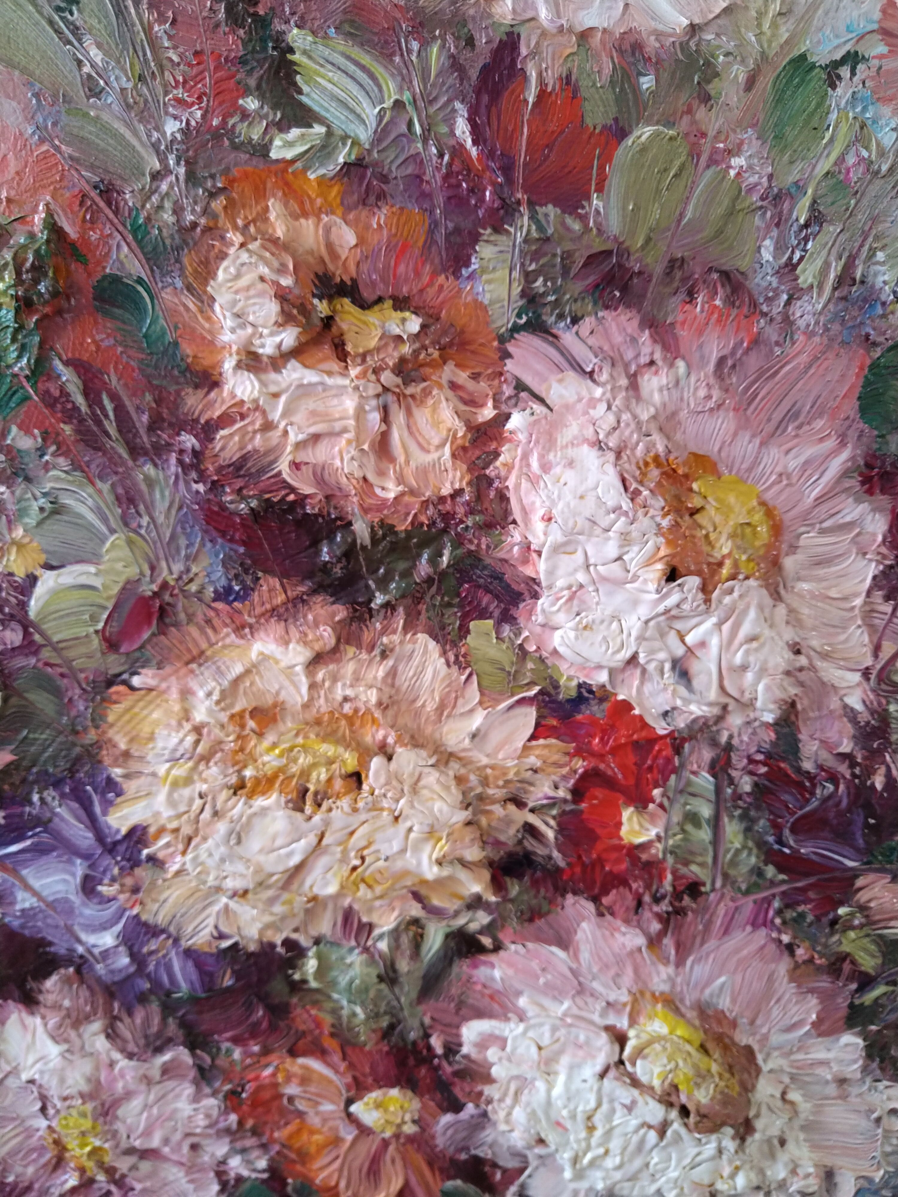 Tableau bouquet de fleurs