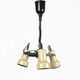 1970s space age pendant lamp Richard Essig Besigheim, Germany