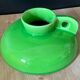 Green ceramic designer vase