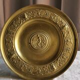 Coupe ancienne en bronze "decor a l' antique"
