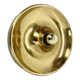 Large 39cm golden charlotte perriand style disc wall lights, germany 1960s