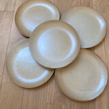 Assiettes en grès
