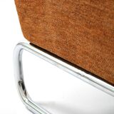 Banquette chauffeuse simple terracotta