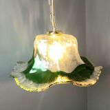 Vintage Murano glass pendant light, for Mazzega, 1960s