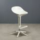 Kartell Spoon stool, vintage design, Antonio Citterio, 2000s