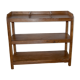 Étagère trois niveaux en tek