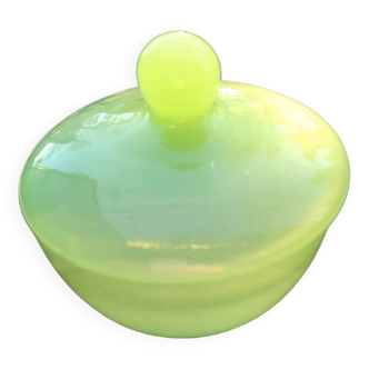 Green opaline box