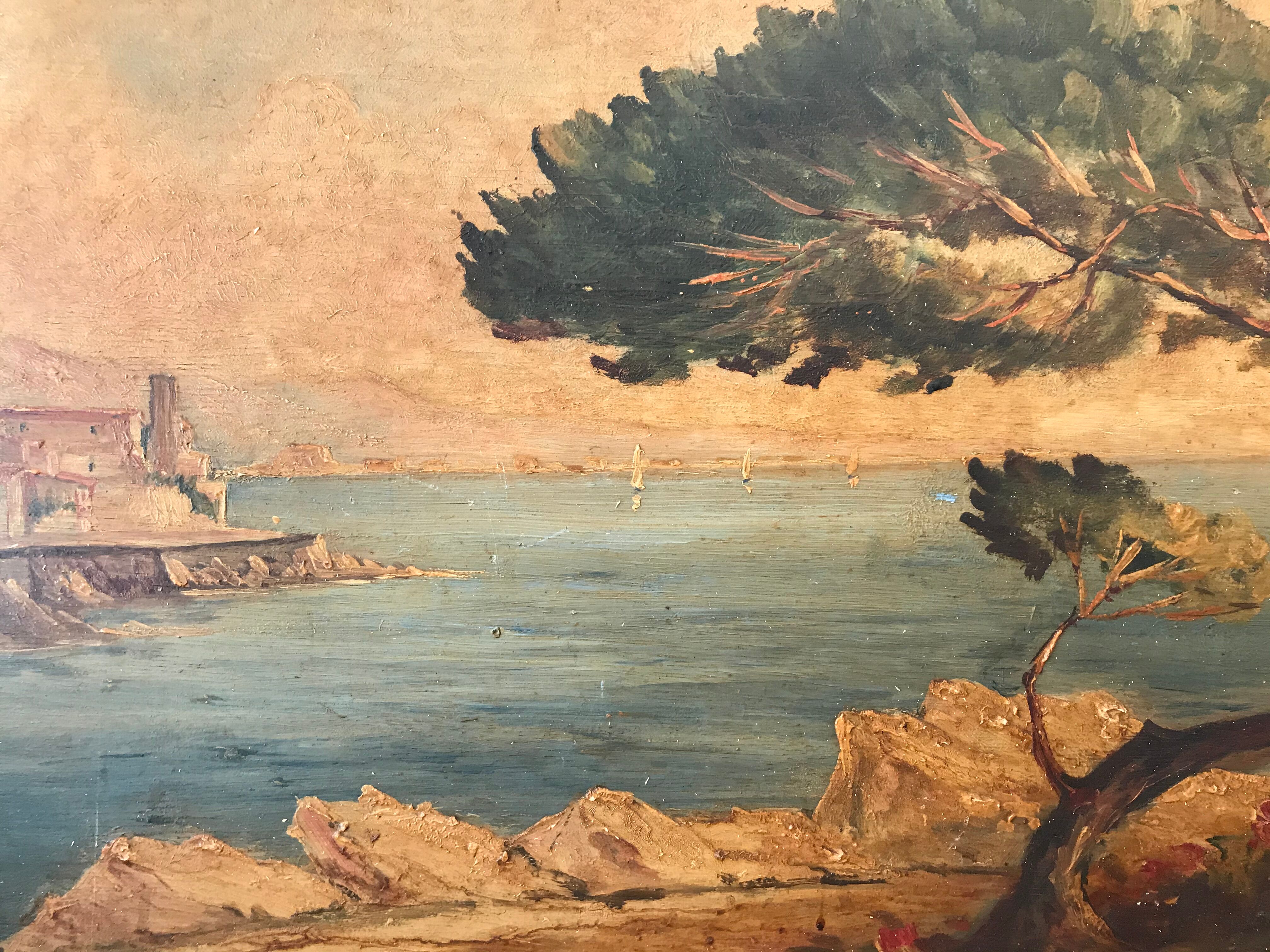 Old table seen from Antibes