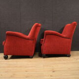Pair of Italian design armchairs from the 70s