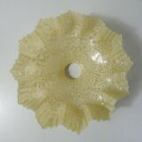 old tulip pendant lamp shade glass from Clichy vintage