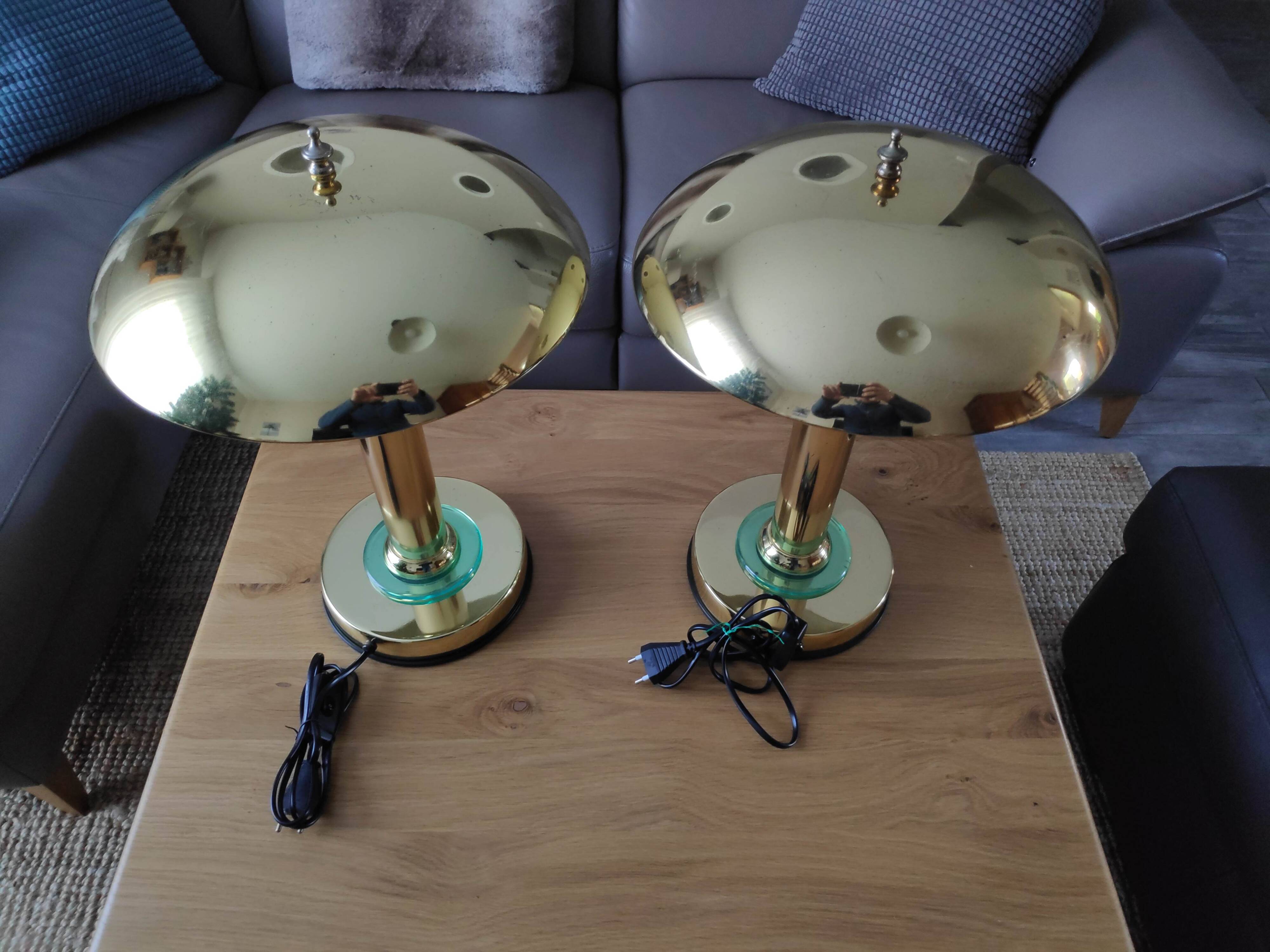 Pair of mushroom lamps model CIMA Lighting Industrial 1970