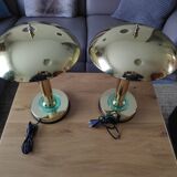 Pair of mushroom lamps model CIMA Lighting Industrial 1970