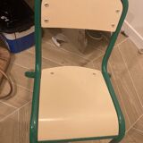 Chaise écolier vintage