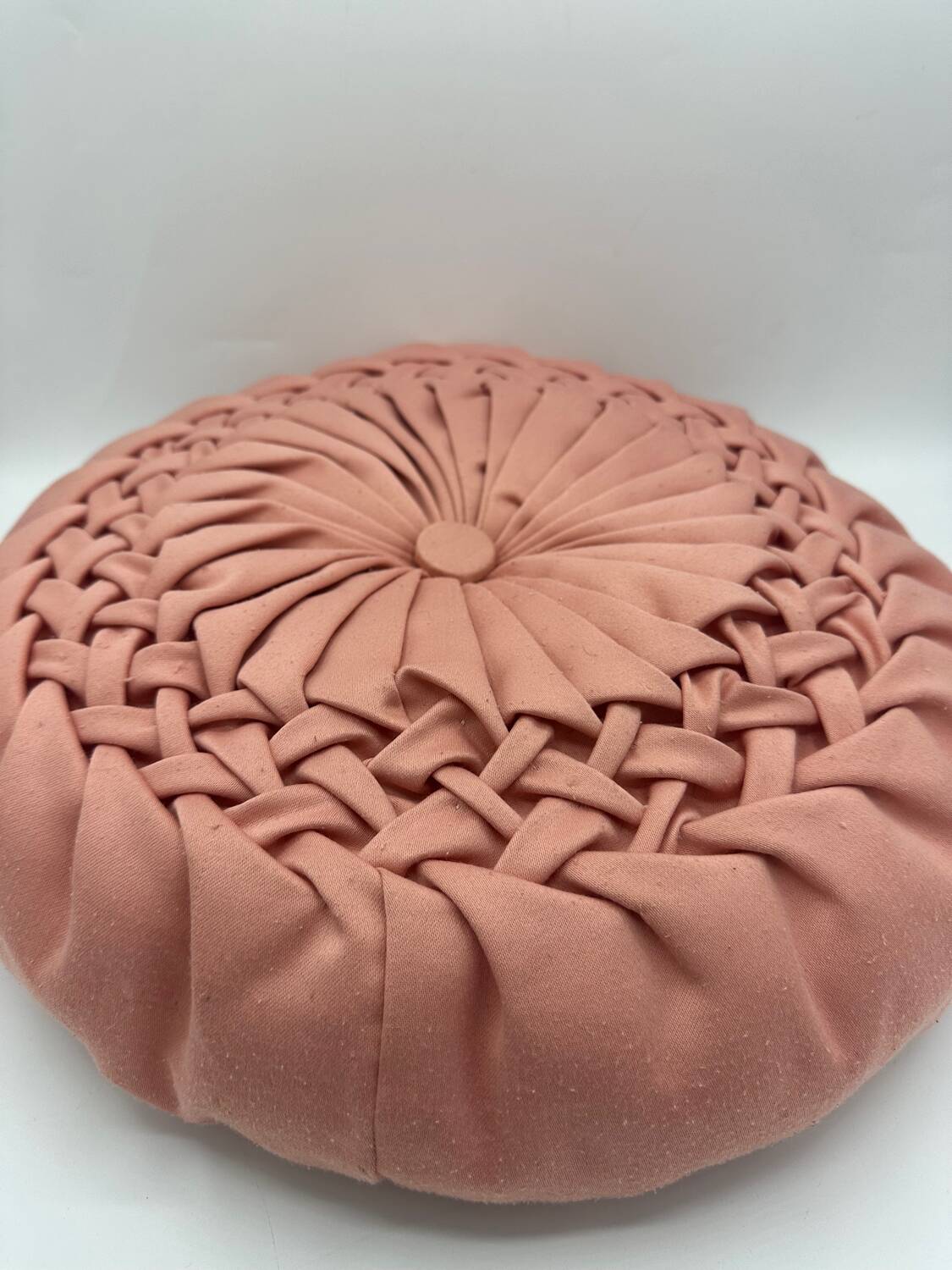 Coussin rond vintage