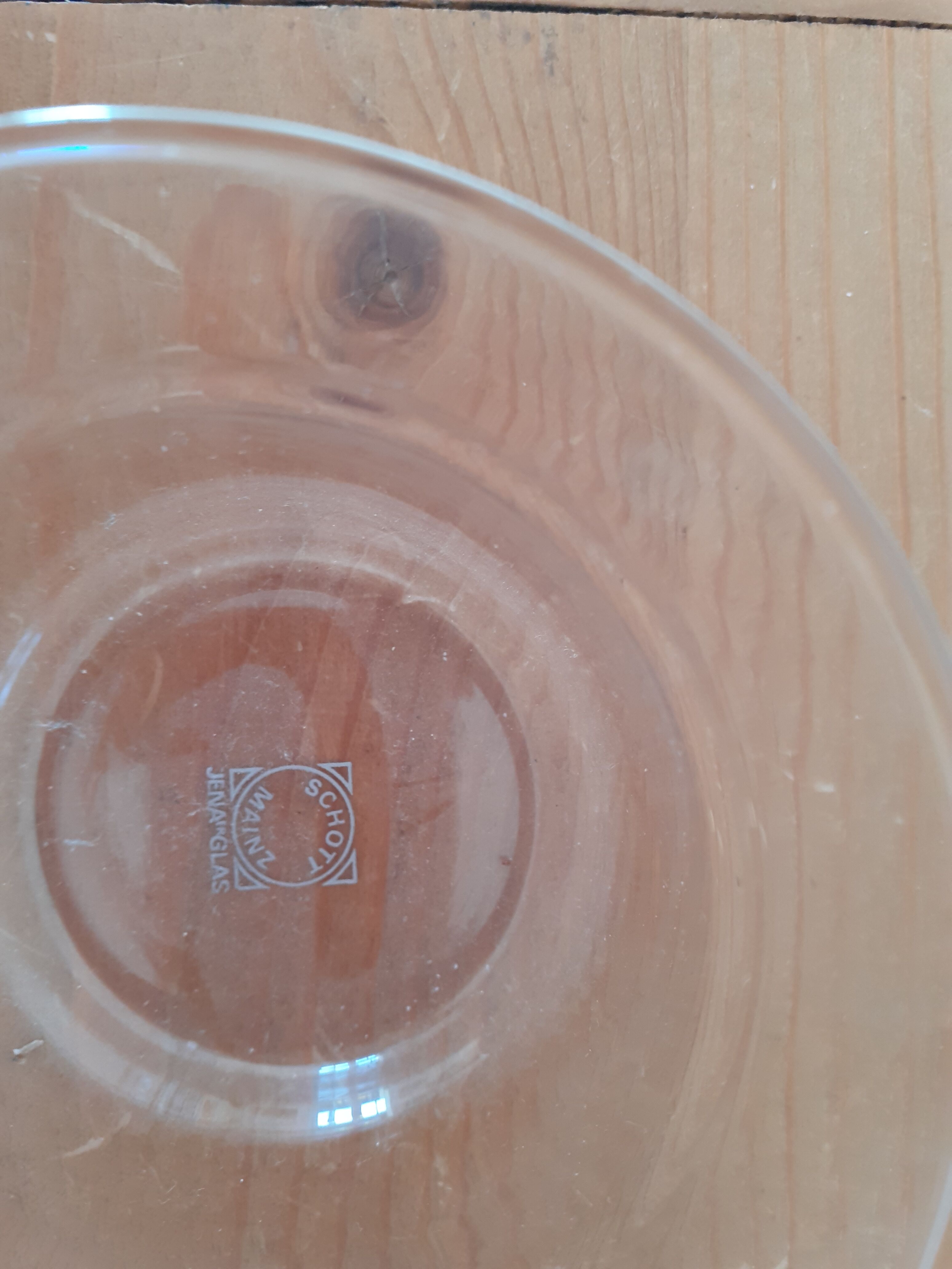 Six tea cups or coffee Schott Mainz Jena Glas
