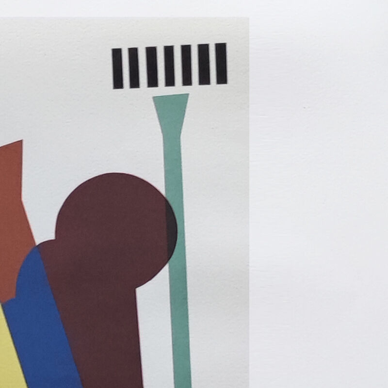 1970s Man Ray "Concrete Mixer" Limited Edition Lithograph