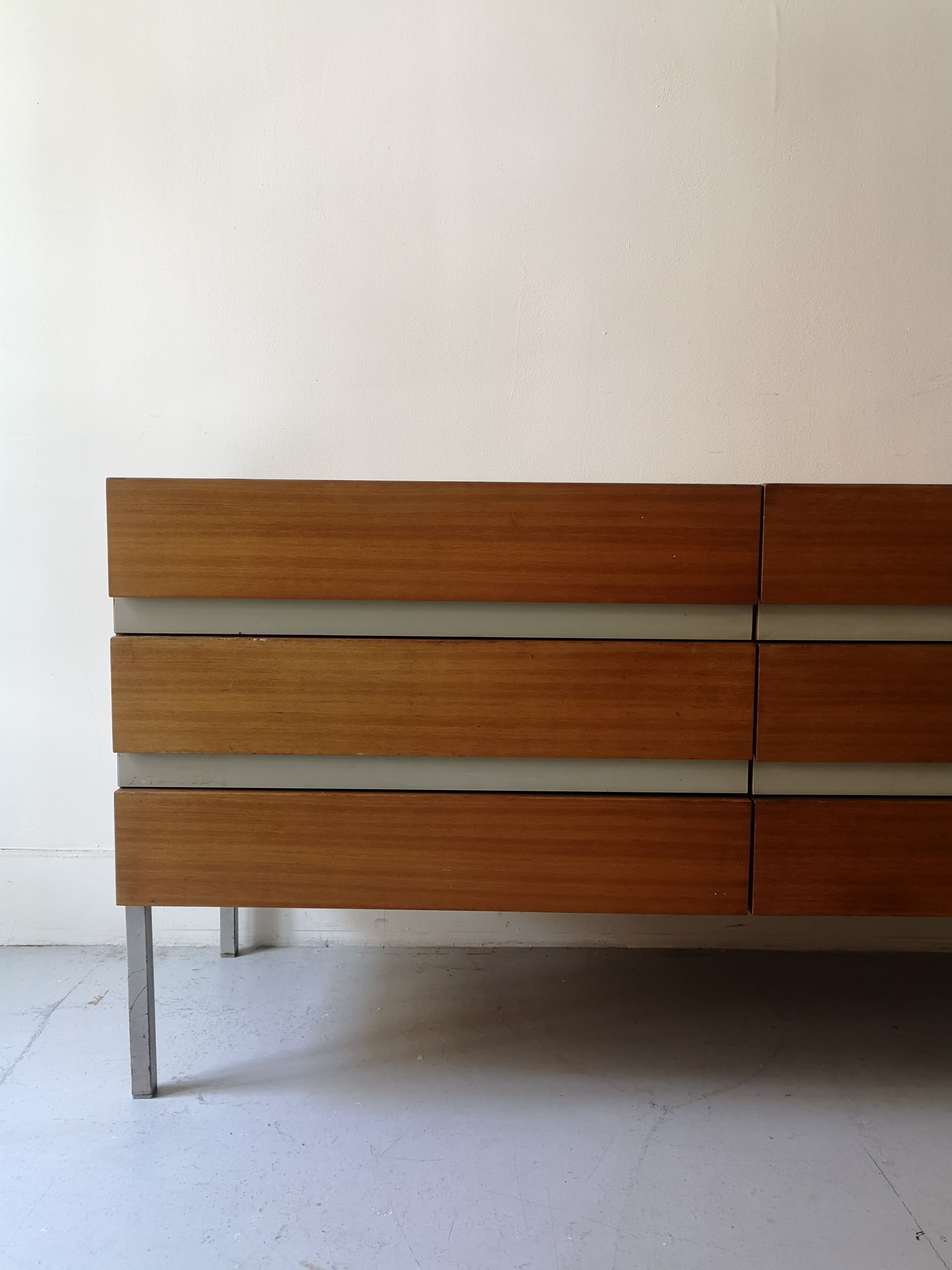 Wooden sideboard mid century, 1960