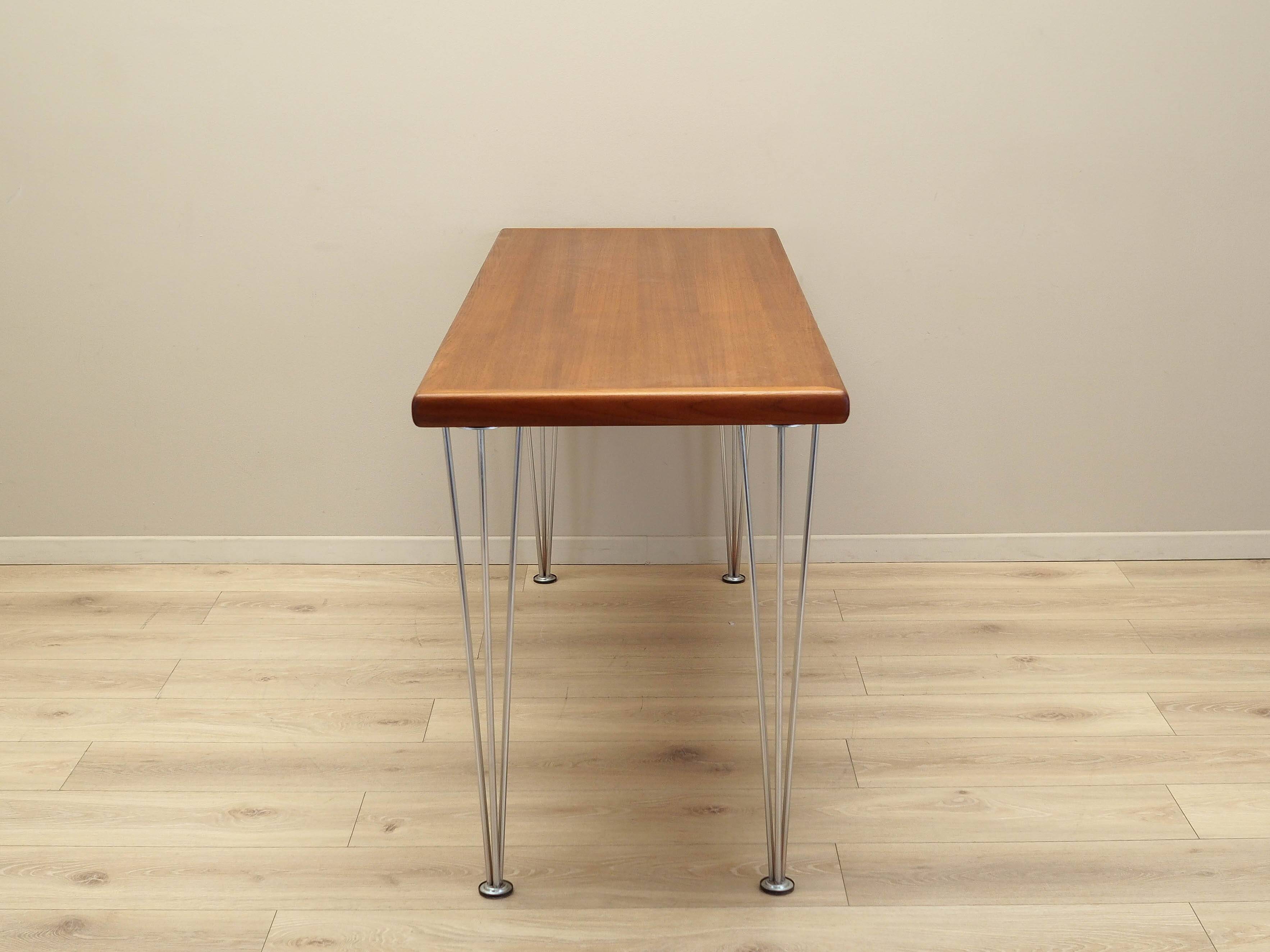 Teak desk, Danish design, 1970s, made in Denmark.
