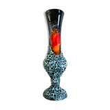 Vase Soliflore fat lava ceramic sea foam