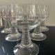 Set of 6 vintage stemmed glasses