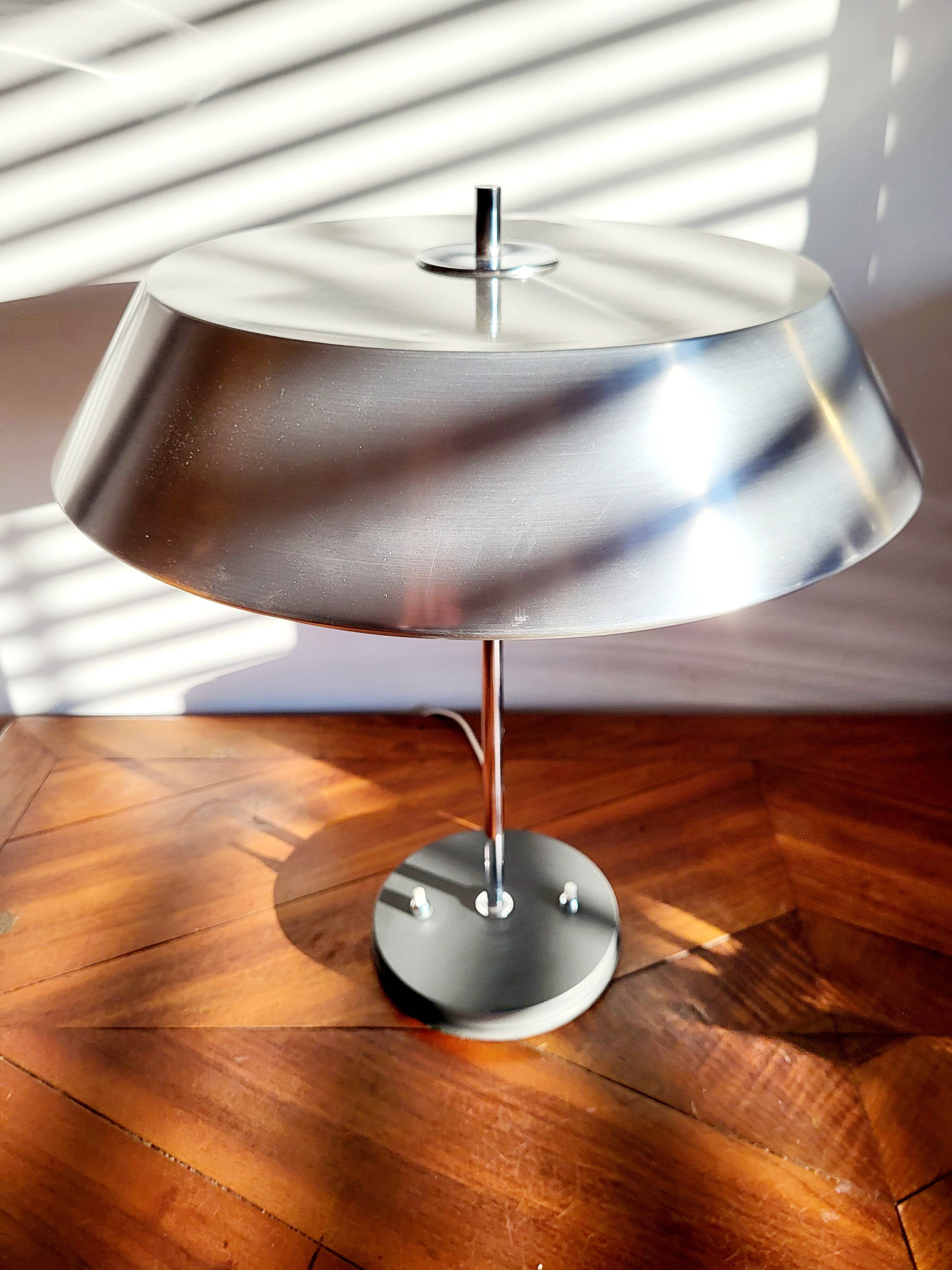 Lampe de bureau vintage Louis Kalff, modèle President, 1960, Nederland
